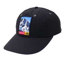Supreme &times; THE NORTH FACE Mountain 6-Panel Hat BLACK画像
