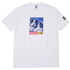 Supreme &times; THE NORTH FACE Mountain Tee WHITE画像