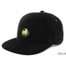 STUSSY Gold Velvet Snapback Ballcap 131757画像