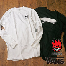 VANS &times; SPITFIRE L/S Tee VN0A36U1画像