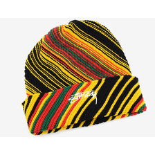 STUSSY Tribe Striped Cuff Beanie 132860画像