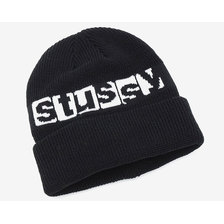 STUSSY Scrabble Cuff Beanie 132872画像
