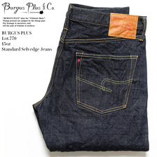 BURGUS PLUS Lot.770 15oz Standard Selvedge Jeans 770-22画像