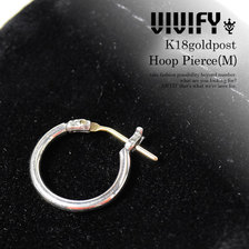 VIVIFY K18goldpost Hoop Pierce(M) VFP-179画像