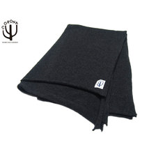 CORONA #CA003-17-03 CASHMERE STOLE charcoal black画像