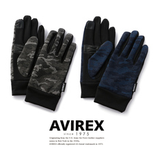 AVIREX ジャガード 迷彩グローブ 602117301画像