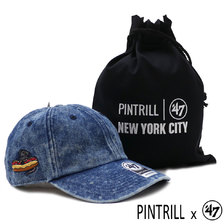 '47 Brand &times; PINTRILL NEW YORK SAUCEY CAP INDIGO BLUE画像