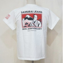 SAMURAI JEANS SJST20TH-02 半袖Tシャツ20周年画像