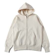 BARNS &ldquo;STANDARD&rdquo; 30/7 COZUN Zip Up Hoodie BR-3010XM画像