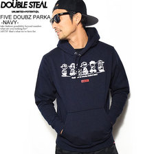 DOUBLE STEAL FIVE DOUBZ PARKA -NAVY- 976-64098画像