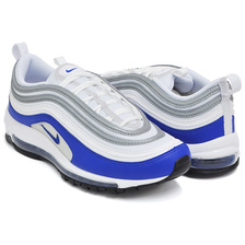 NIKE WMNS AIR MAX 97 ''AIR MAX 1 ROYAL'' WHITE / GAME ROYAL - NEUTRAL GREY 921733-101画像