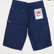 SAMURAI JEANS サムライ自動車倶楽部 SM155DX-HB18 ヘリンボンペインターショートパンツ10OZ画像
