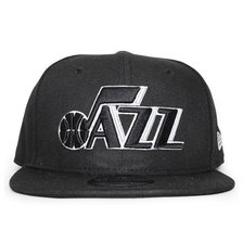 NEW ERA UTAH JAZZ スナップバックキャップ BLACKxWHITE NRNE70353727画像
