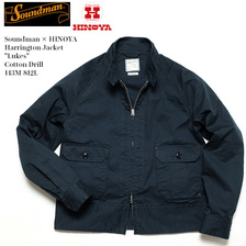 Soundman &times; HINOYA Harrington Jacket "Lukes" Cotton Drill 143M-812L画像
