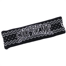 Supreme New Era Arc Logo Headband BLACK画像