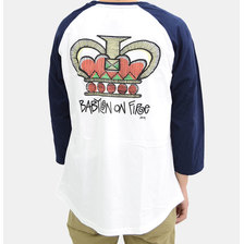 STUSSY Babylon On Fire 3/4 Raglan 1140051画像
