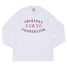TENDERLOIN 直営店限定 OTT L/S TEE (ボルネオスカル) WHITE画像