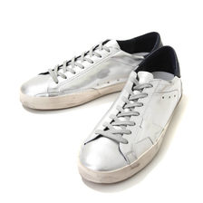 GOLDEN GOOSE SNEAKERS SUPERSTAR -SILVER BLUE CREAM SOLE- G32WS590-E71画像