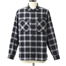 BOUNTY HUNTER BxH HERRINGBONE CHECK L/S SHIRTS BHSH1801-2画像