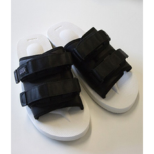 John Elliott SUICOKE &times; JE SANDALS MOTO-VS WHITE/BLACK 272120000画像