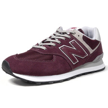 new balance ML574EGB BURGUNDY画像