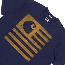 COMME des GARCONS JUNYA WATANABE MAN &times; Carhartt WIP FLAG TEE NAVY画像