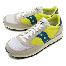 Saucony JAZZ VINTAGE White/Neon Yellow S70368-18画像