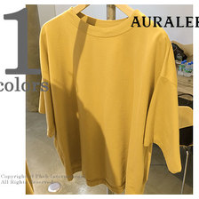 AURALEE SUPER HIGH GAUGE SWEAT BIG TEE A8ST02画像