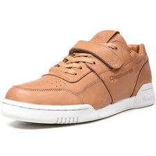 Reebok WORKOUT PLUS STRAP CN "LEATHER BROWN" "CROSSOVER" "FITNESS HERITAGE" "LIMITED EDITION for CERTIFIED NETWORK" BGE/O.WHT CN1855画像