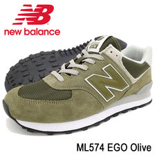 new balance ML574EGO OLIVE画像