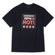 Fucking Awesome × INDEPENDENT Fucking Hot Tee BLACK画像