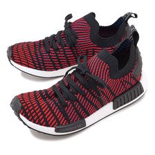 adidas NMD_R1 STLT PK Core Black/Red/Blue CQ2385画像