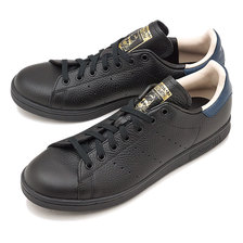 adidas STAN SMITH Core Black/Core Black/Collegiate Navy CQ2203画像