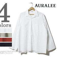 取り扱い/価格比較:AURALEE SELVEDGE WEATHER CLOTH SHIRTS オーラリー ...