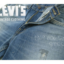 LEVIS VINTAGE CLOTHING 1969 606 STEER 30605-0063画像