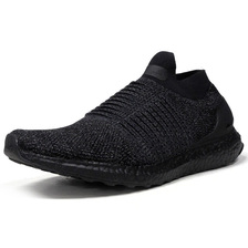 adidas ULTRA BOOST LACELESS LTD "TRIPLE BLACK" "LIMITED EDITION" BLK/BLK BB6222画像