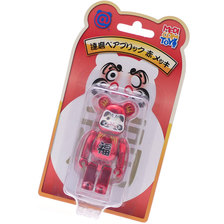 MEDICOM TOY BE@RBRICK 100% 達磨 赤メッキ画像