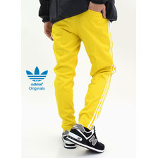 adidas Originals Beckenbauer Track Jersey Pant Yellow/White CW1273画像