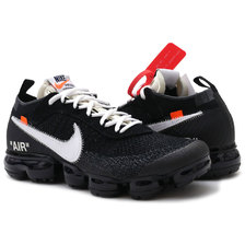 NIKE &times; OFF-WHITE THE 10 AIR VAPORMAX FK BLACK AA3831-001画像