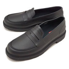 HUNTER ORIGINAL PENNY LOAFER BLACK MFF9062RMA画像