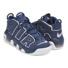 NIKE AIR MORE UPTEMPO (GS) THUNDER BLUE / PARTICLE ROSE 415082-402画像