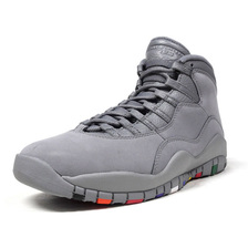 NIKE AIR JORDAN 10 RETRO "COOL GREY" "MICHAEL JORDAN" "LIMITED EDITION for JORDAN BRAND" GRY/GRY/MULTI 310805-022画像