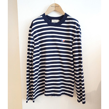 MAISON KITSUNE MARIN TEE SHIRT TRICOLOR FOX PATCH KMM2808画像