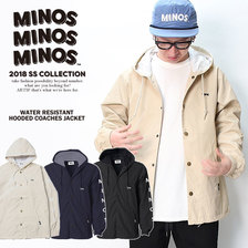 MINOS WATER RESISTANT HOODED COACHES JACKET MNR2-JK01画像