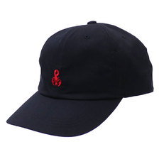 SOPHNET. SCORPION LOGO COTTON TWILL CAP BLACK画像