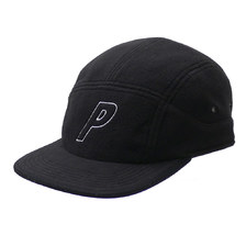 Palace Skateboards FLEECE 7 PANEL CAP BLACK画像