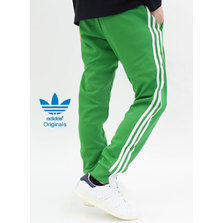 adidas Originals Super Star Track Jersey Pant Green/White CW1278画像