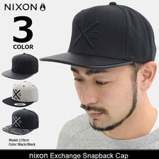 nixon Exchange Snapback Cap NC2066画像