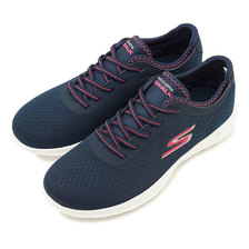 SKECHERS Go Walk Lite NVPK NAVY/PINK 15350画像