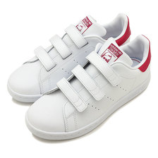 adidas STAN SMITH CF C Running White/Running White/Bold Pink B32706画像